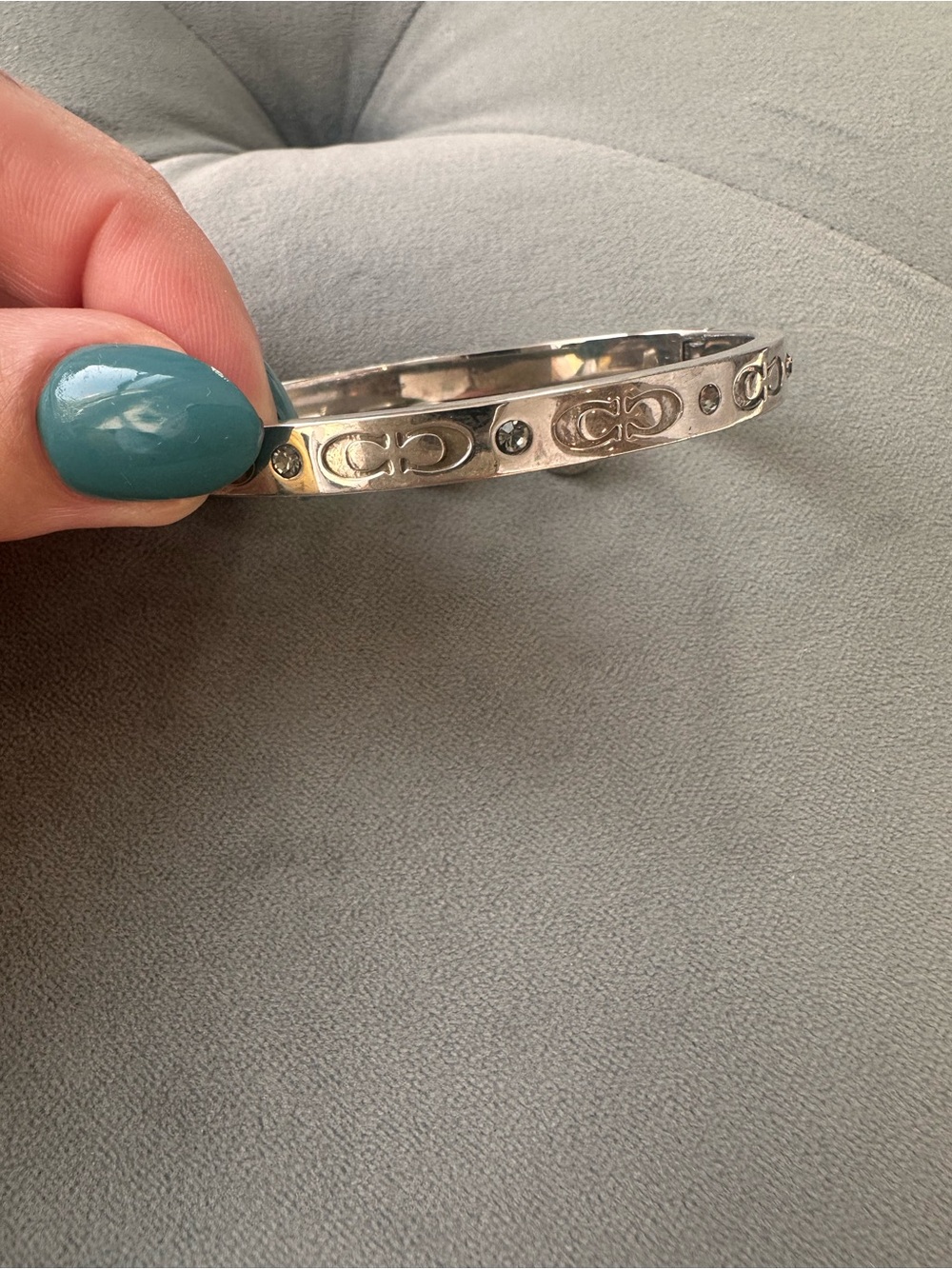 Coach Bracelet and Stud earring set - Picture 2 of 3